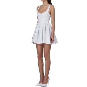 Aderlina drop waist mini dress